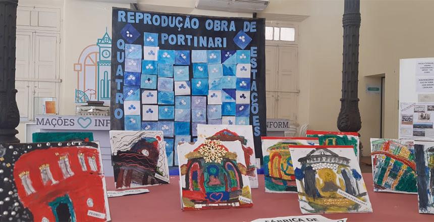 Últimos dias para conferir exposição de arte produzida por estudantes e acautelados de Juiz de Fora