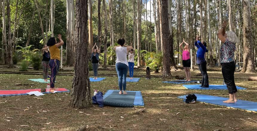 “Yoga no Parque” tem mais uma edição no Parque Municipal neste domingo, 7