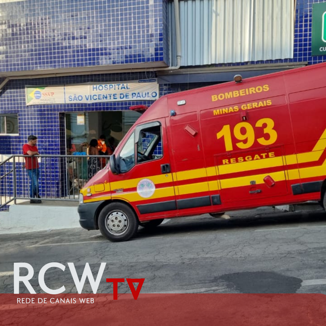 Bombeiros atendem vítima de agressão física com arma branca