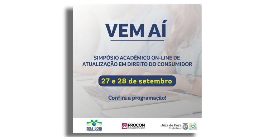 Começa nesta terça, 27, o I Simpósio Acadêmico online de Atualização em Direito do Consumidor