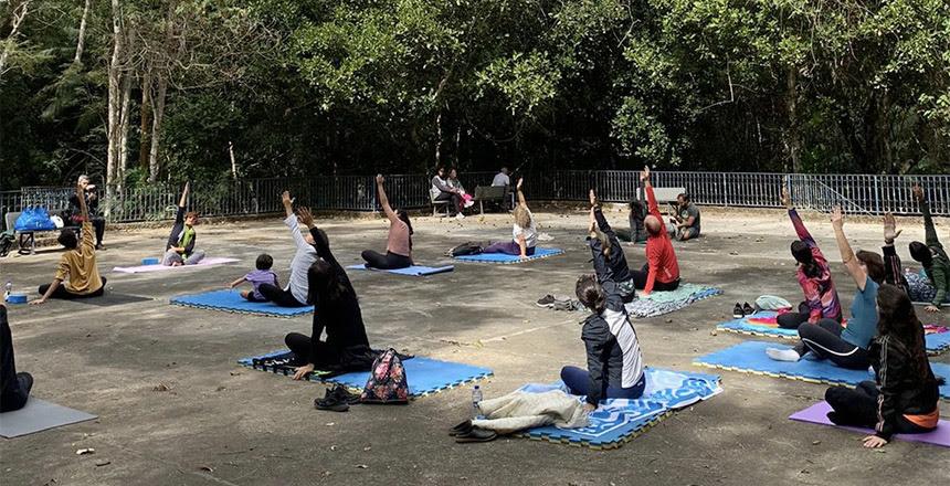 Yoga no Parque acontece neste domingo, 4, e terá duas edições por mês a partir de setembro