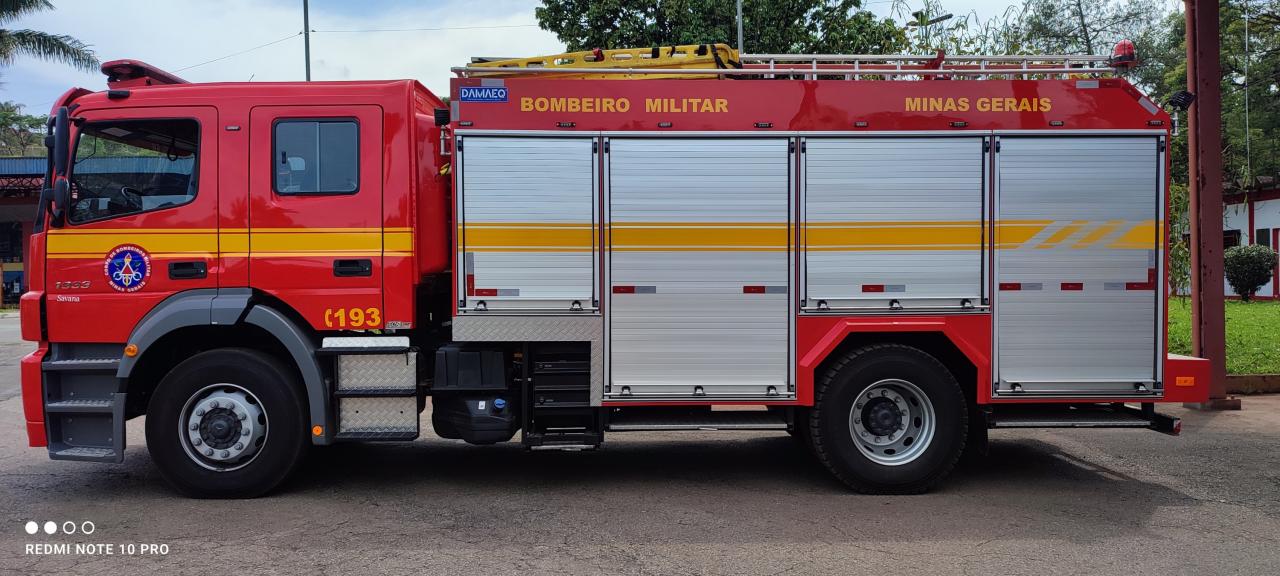 Bombeiros de Congonhas participaram de simulado de manutenção em barragem com possível risco de rompimento