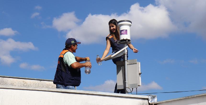 Em outubro, Defesa Civil realizou limpeza em todos os pluviômetros automáticos