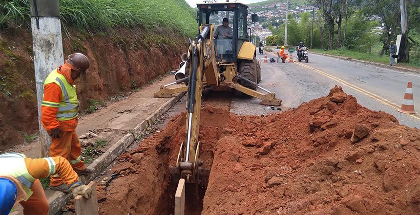 Obras da nova rede tronco da Região Sudeste já estão 60% executadas