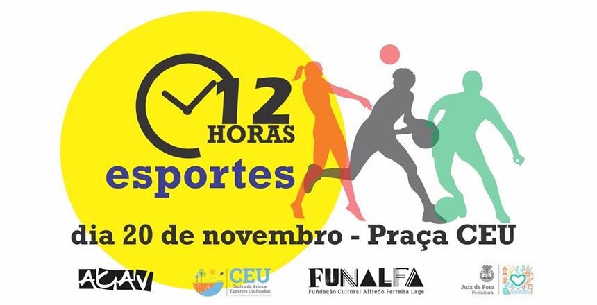 Praça CEU sedia maratona “12 Horas de Esportes”, no domingo, 20