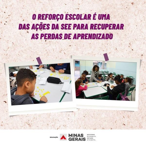 Rede estadual promove ações de recomposição de aprendizagens com os alunos durante todo o ano letivo