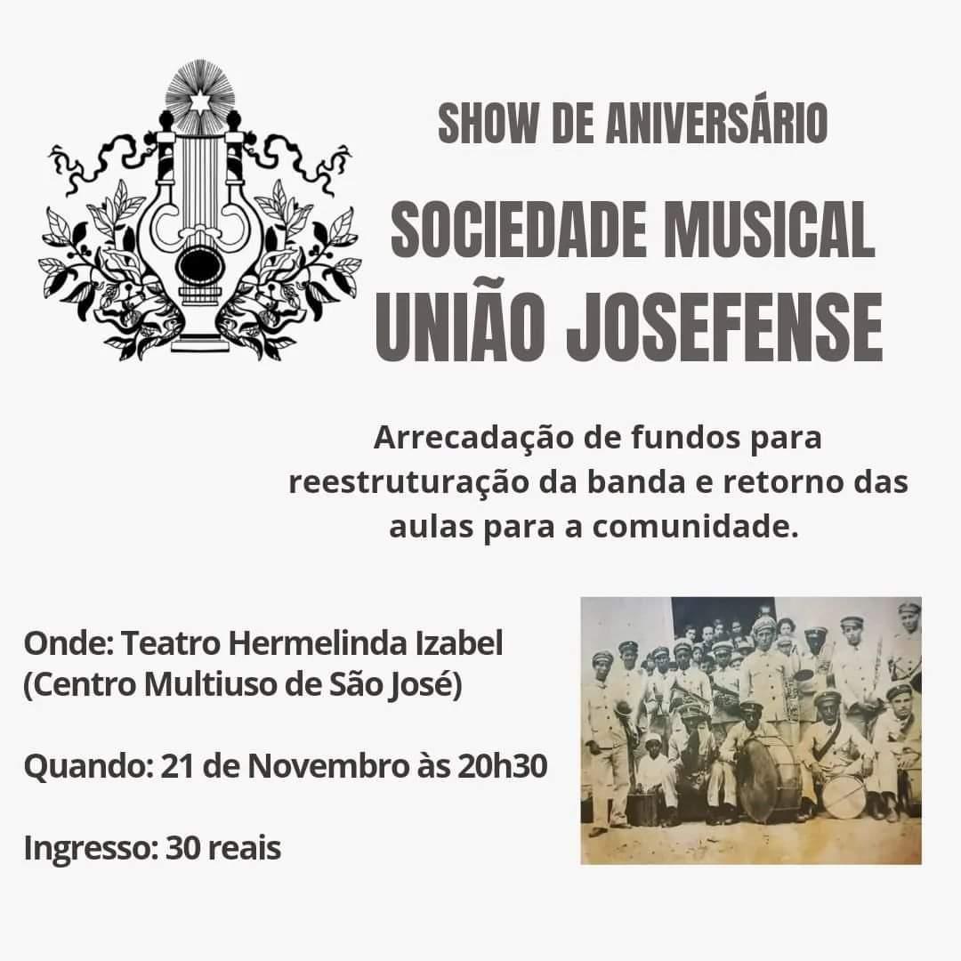 Sociedade Musical União Josefense completa 146 anos