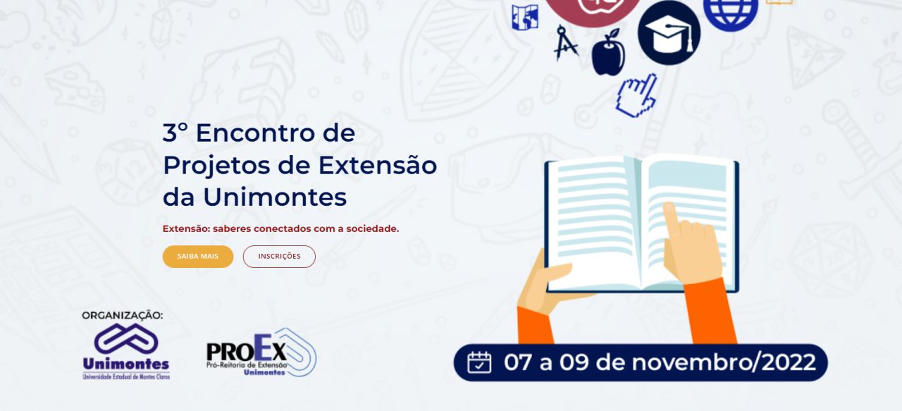 Unimontes promove 3º Encontro de Projetos de Extensão; Inscrições estão abertas