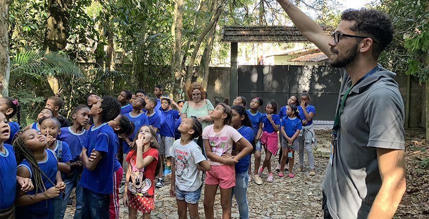 Visitas Guiadas do Parque Municipal recebem mais de 10 mil pessoas em 6 meses