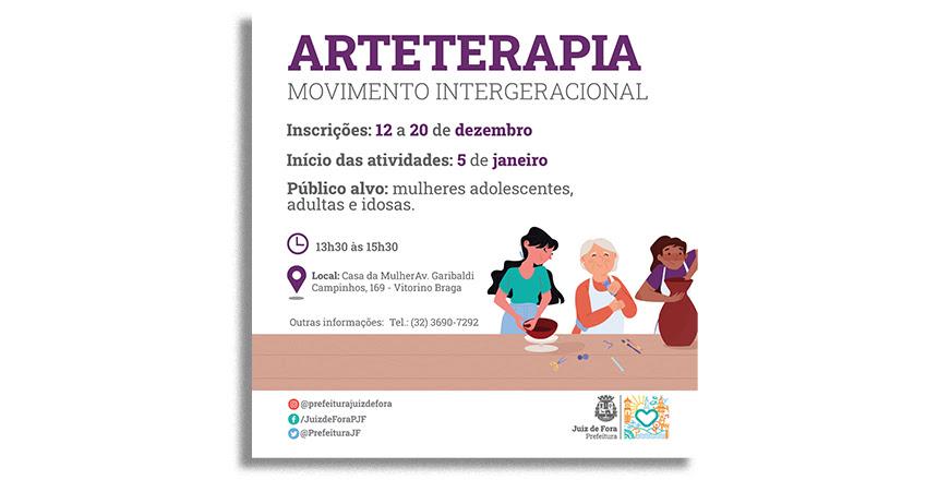 Casa da Mulher oferece oficinas de arteterapia