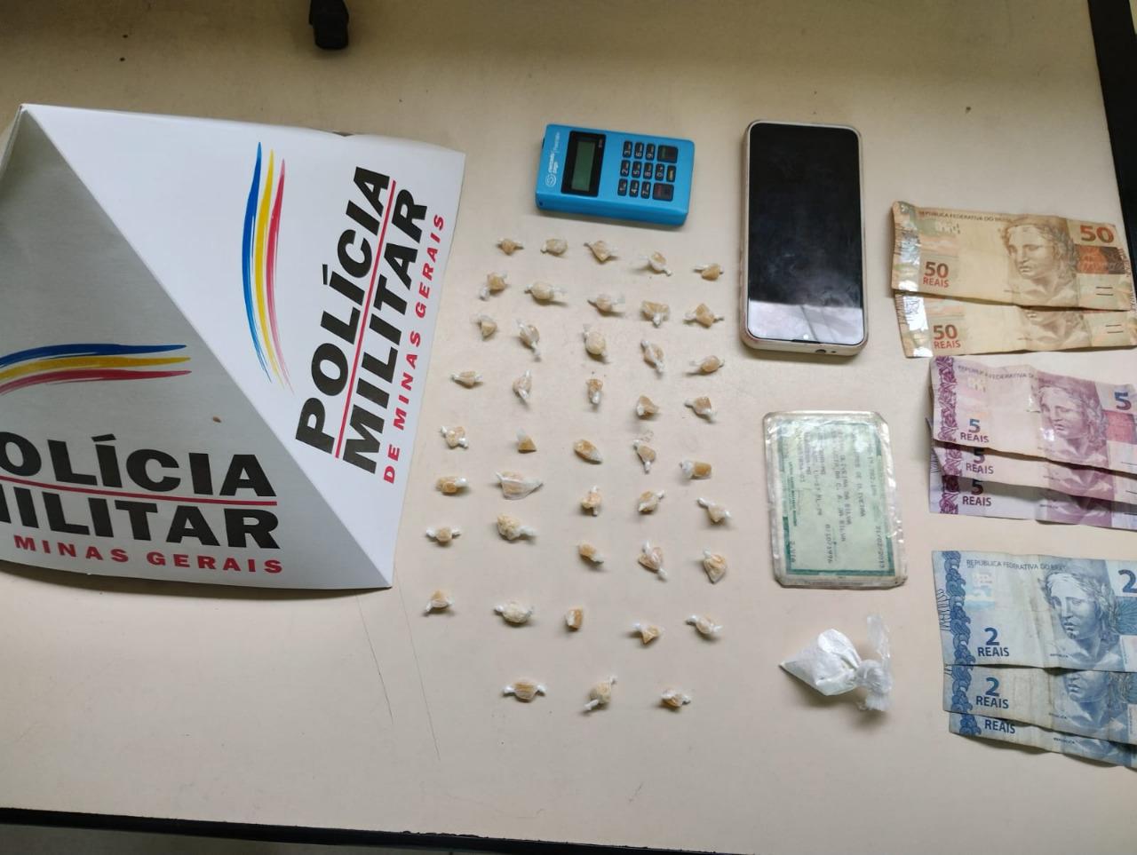 Casal é preso por tráfico de drogas em Barbacena