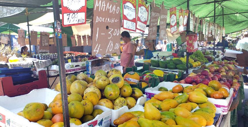 Feiras livres não serão realizadas no Natal, dia 25, e Ano Novo, dia 1º