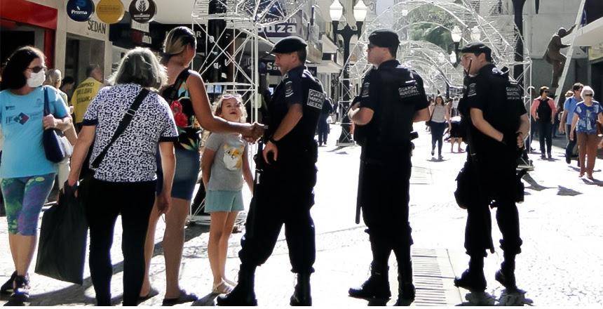 Guarda Municipal intensifica presença na área central