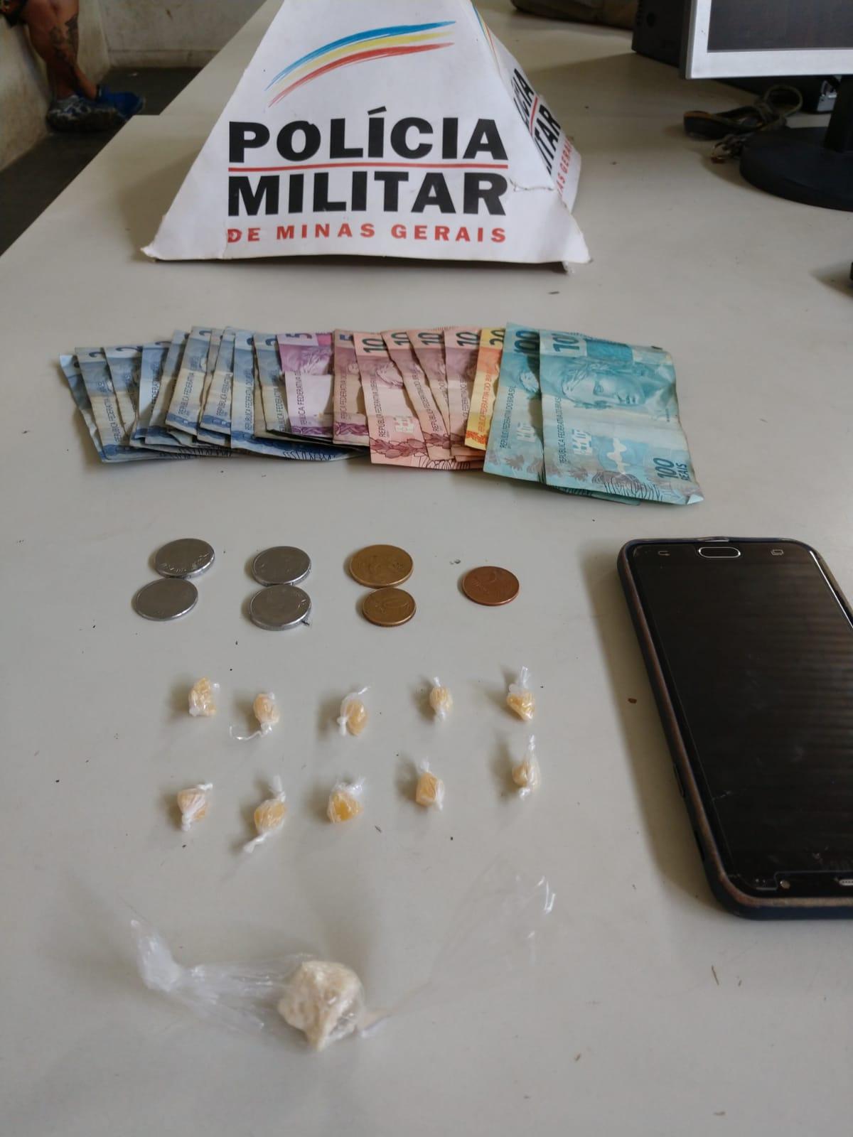 Homem é preso por tráfico de drogas em São João Del-Rei