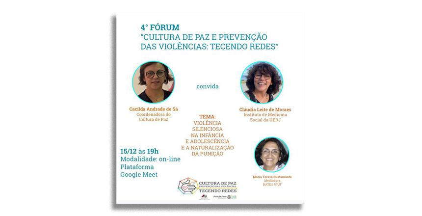 Inscrições para Fórum sobre violências contra crianças e adolescentes estão abertas até quinta, 15