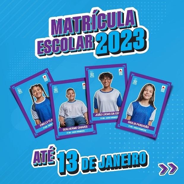 Inscritos no cadastramento escolar devem confirmar matrícula na rede estadual