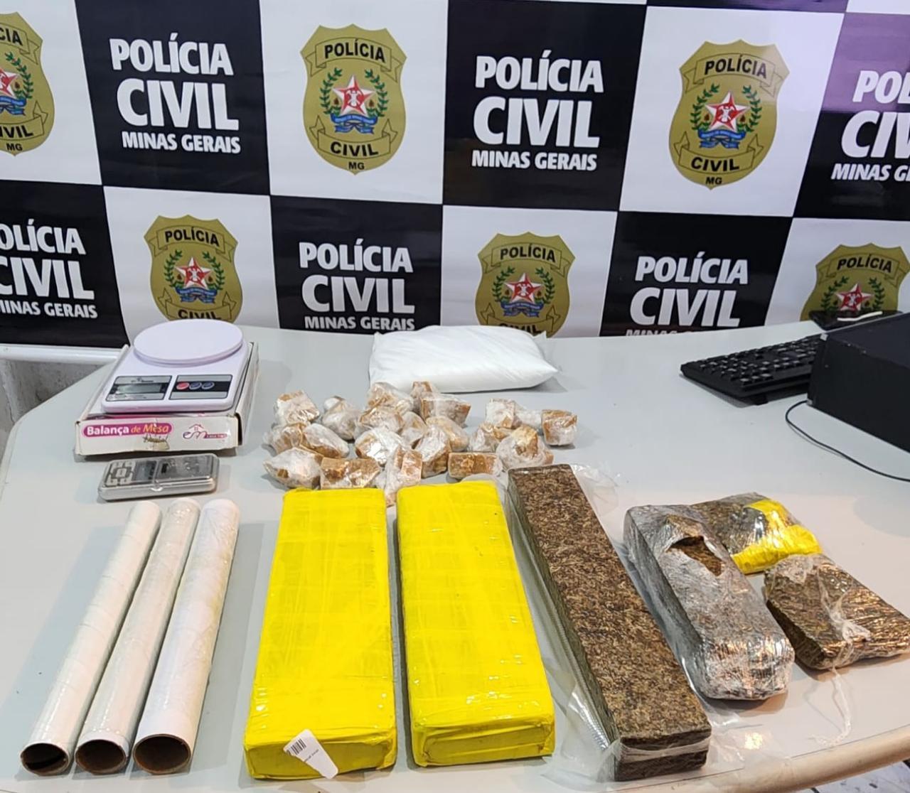 PCMG recupera peças de joias roubadas de joalheria e prende suspeito por receptação e tráfico