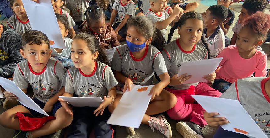 PJF entrega mais de 11.000 livros para crianças de escolas municipais e creches parceiras