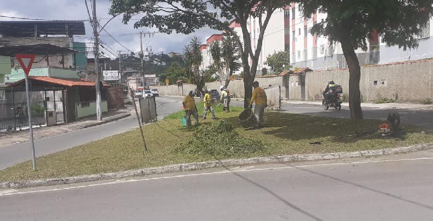 PJF realiza zeladoria em cinco praças nesta quinta-feira, 22