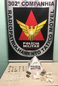 PM apreende várias substâncias ilícitas após denúncias anônimas em Congonhas e Conselheiro Lafaiete