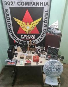 PM localiza e prende um dos autores do roubo a uma residência do Bairro Santa Clara em Conselheiro Lafaiete