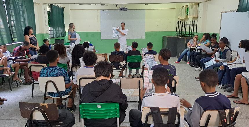 Setur visita segunda escola do projeto Educatur