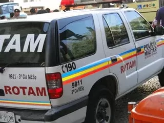 Apreensão durante operação Impacto