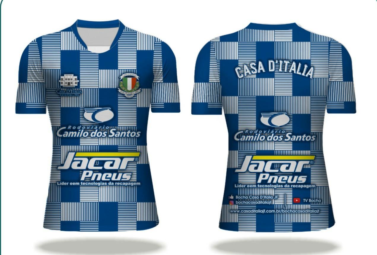 BOCHA CASA D'ITALIA JF LANÇA CAMISA DE JOGO PARA A TEMPORADA 2023