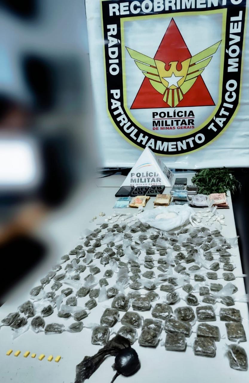 Casal é preso por tráfico de drogas em São João Del-Rei