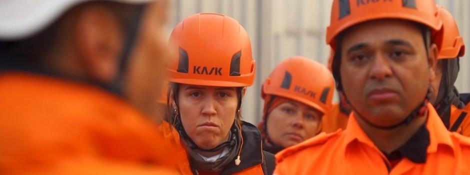 Corpo de Bombeiros presta homenagem às famílias de Brumadinho quatro anos após a tragédia.