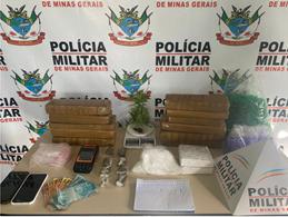 Dois homens são presos por tráfico de drogas em Ouro Branco