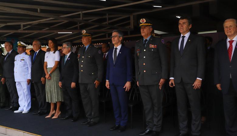 Governador participa da troca de comando do Corpo de Bombeiros Militar de Minas Gerais