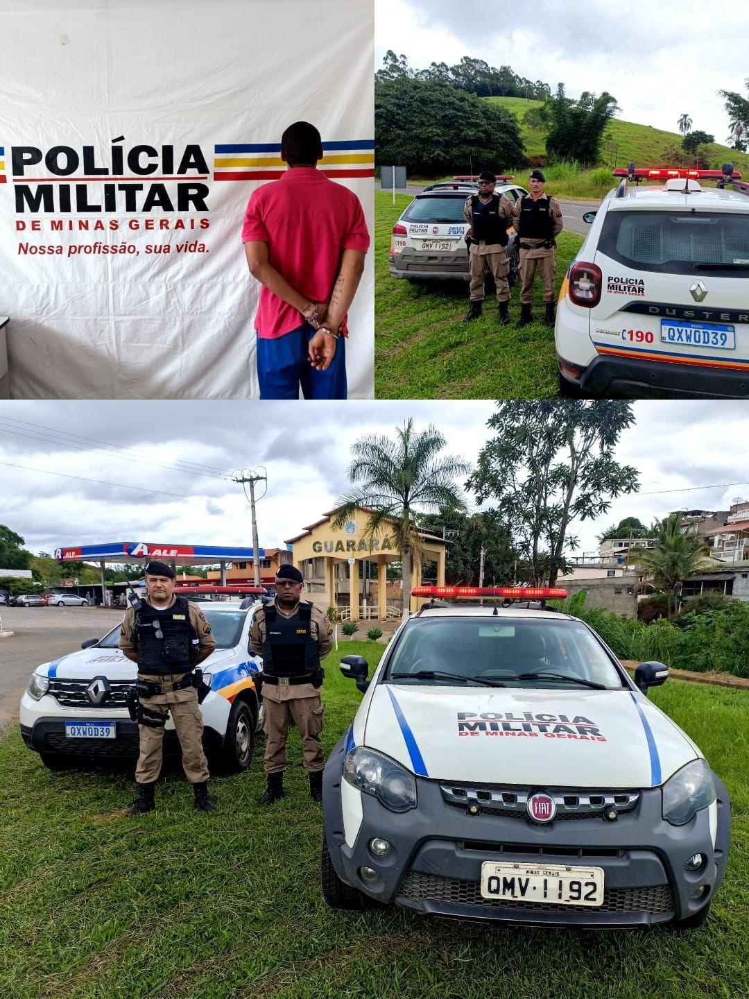 Homem é preso em Guarará depois de não retornar de 