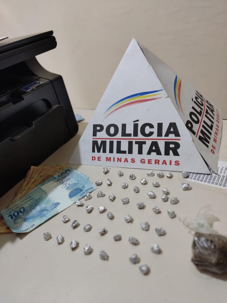 Homem é preso por tráfico de drogas em Arantina