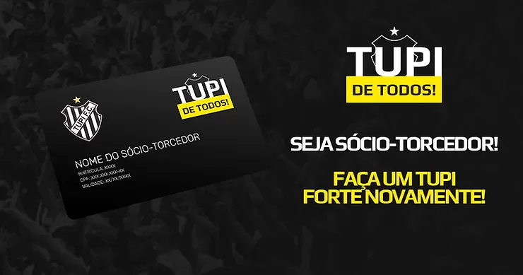 Novos adeptos do Tupi de Todos ganharão camisa e ingressos para os jogos do Galo