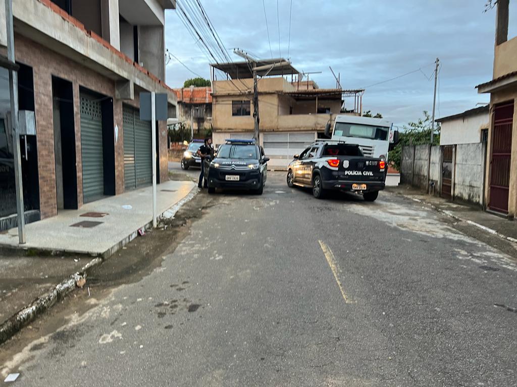 PCMG realiza buscas em Muriaé e prende dois suspeitos por homicídio tentado