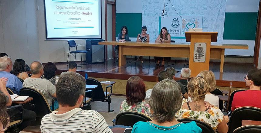 PJF realiza reunião com associações de moradores em processo de regularização