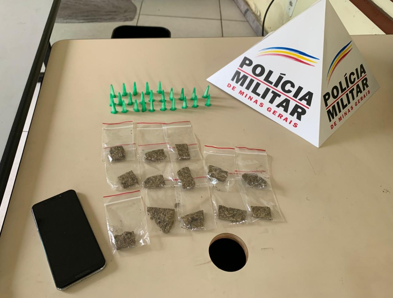 PM prende suspeito de um assalto a posto de combustível em Barbacena