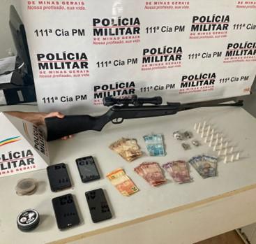 POLÍCIA MILITAR APREENDE DROGAS EM VISCONDE DO RIO BRANCO