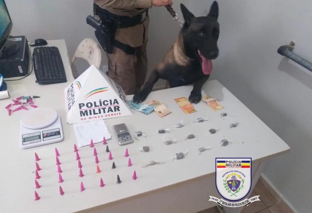 POLÍCIA MILITAR APREENDE DROGAS EM VISCONDE DO RIO BRANCO