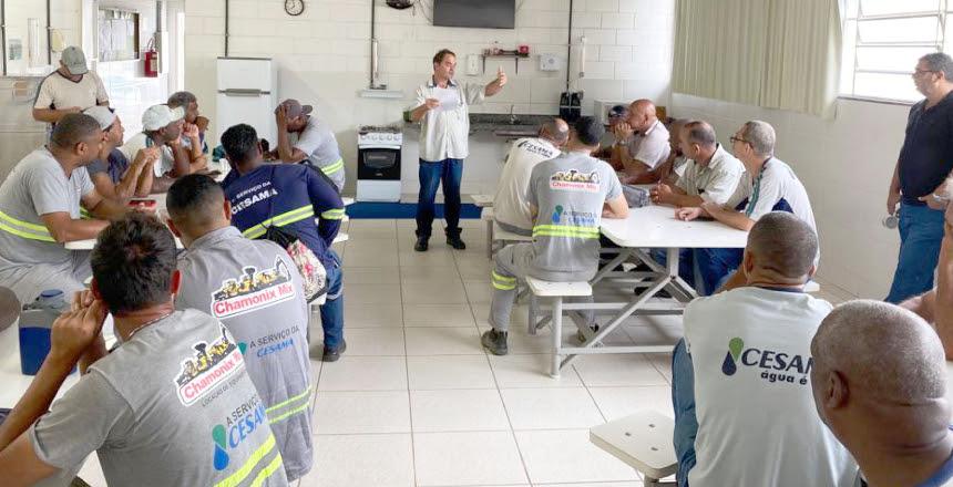 Projeto “Momento de Segurança” mobiliza regionais da Cesama