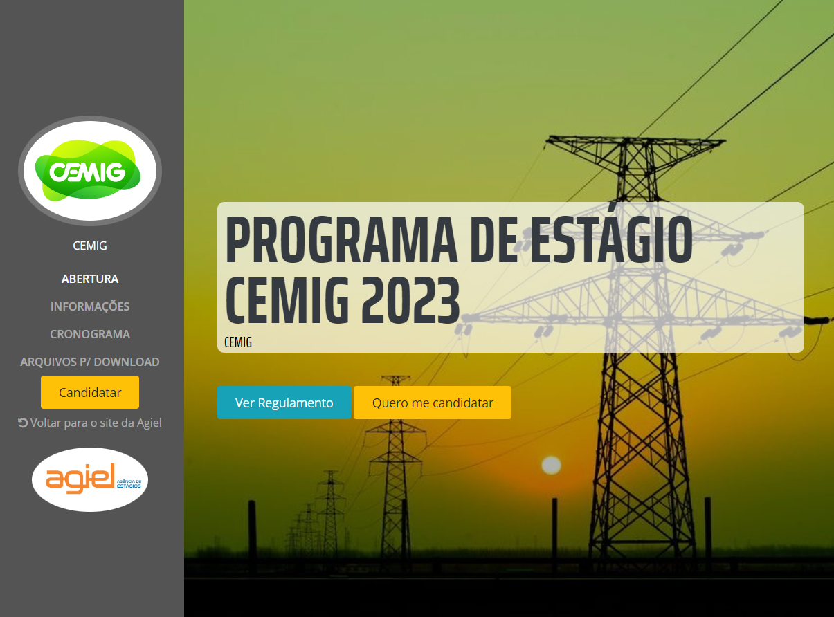 Termina nesta semana o prazo das inscrições para Programa de Estágio 2023 da Cemig