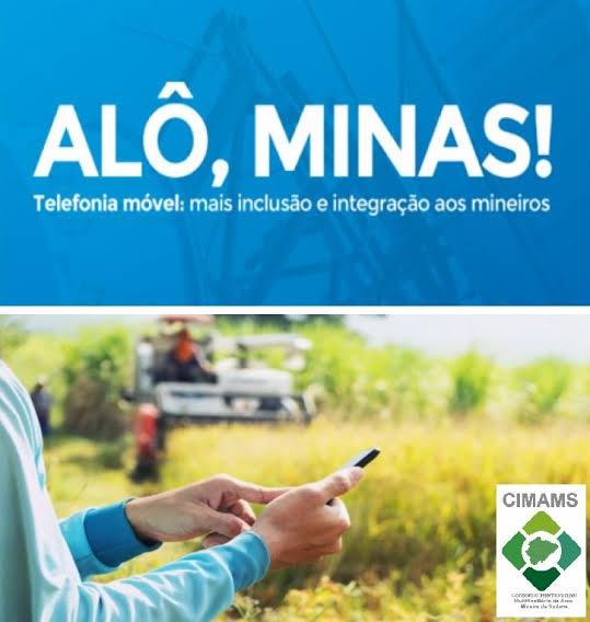 Alô, Minas! leva cobertura de telefonia móvel e internet a três novos distritos e localidades do estado