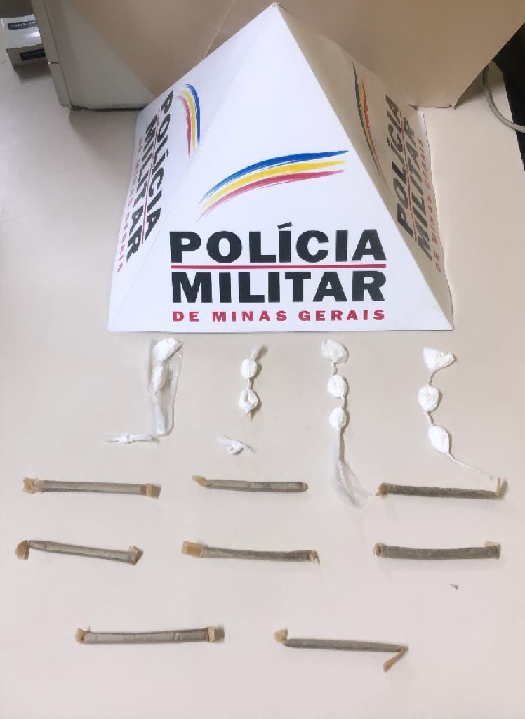 Dois homens são presos por tráfico de drogas em Barbacena