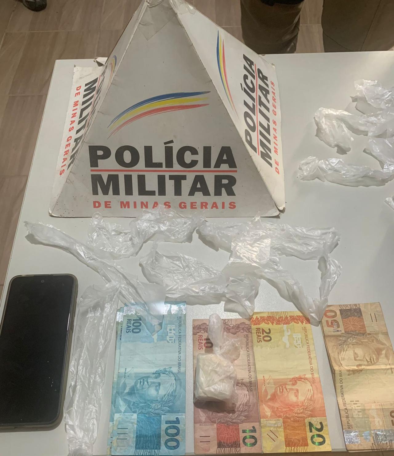 Homem é preso por tráfico de drogas em Bias Fortes