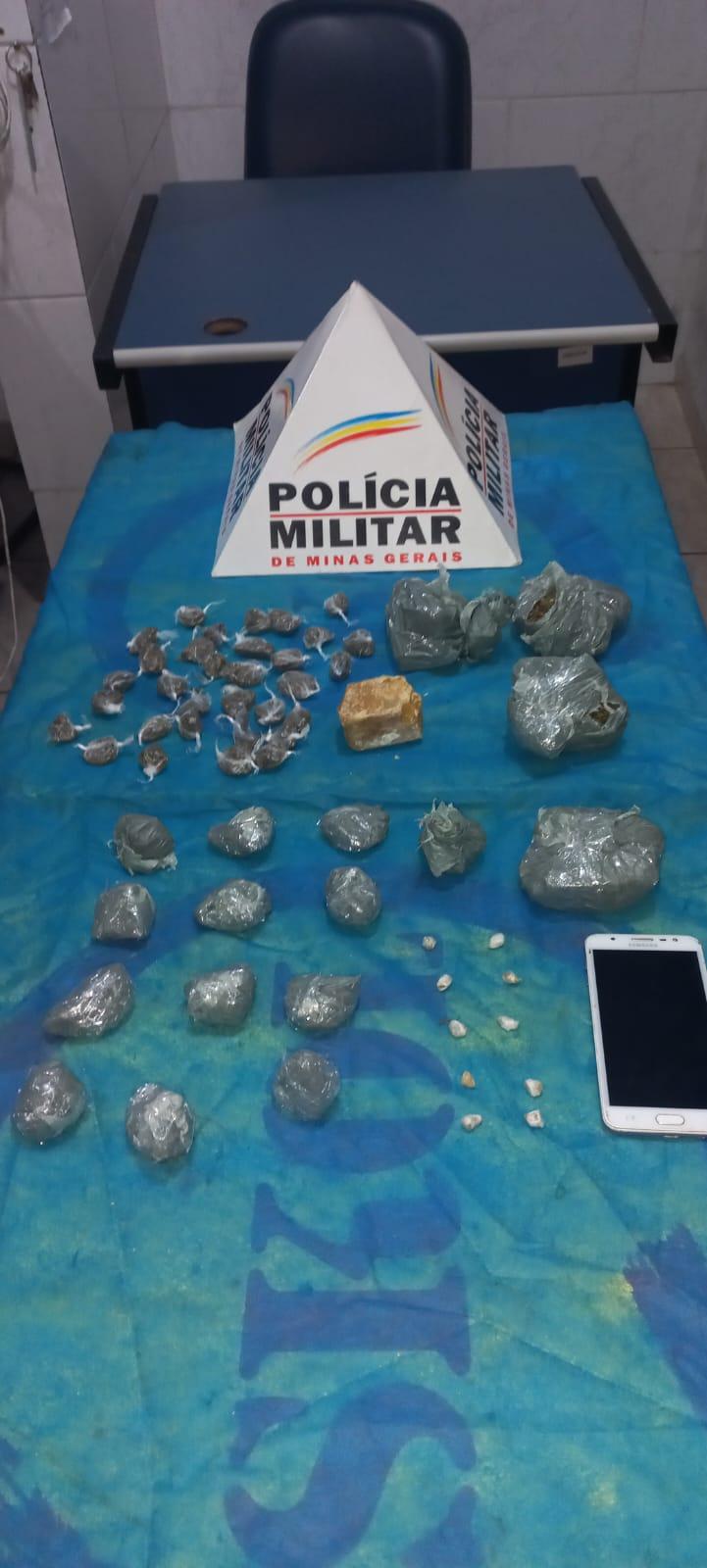 Homem é preso por tráfico de drogas no Jóquei Clube