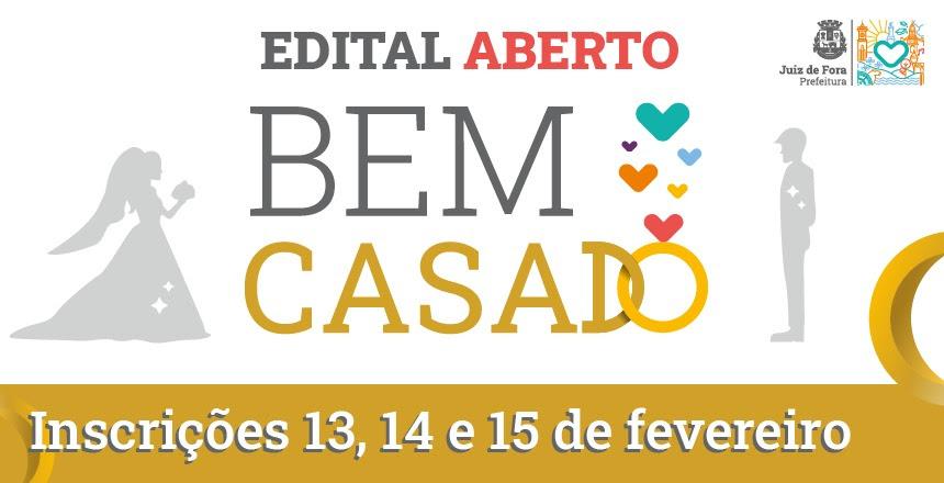Inscrições para o Bem Casado ocorrem na próxima semana