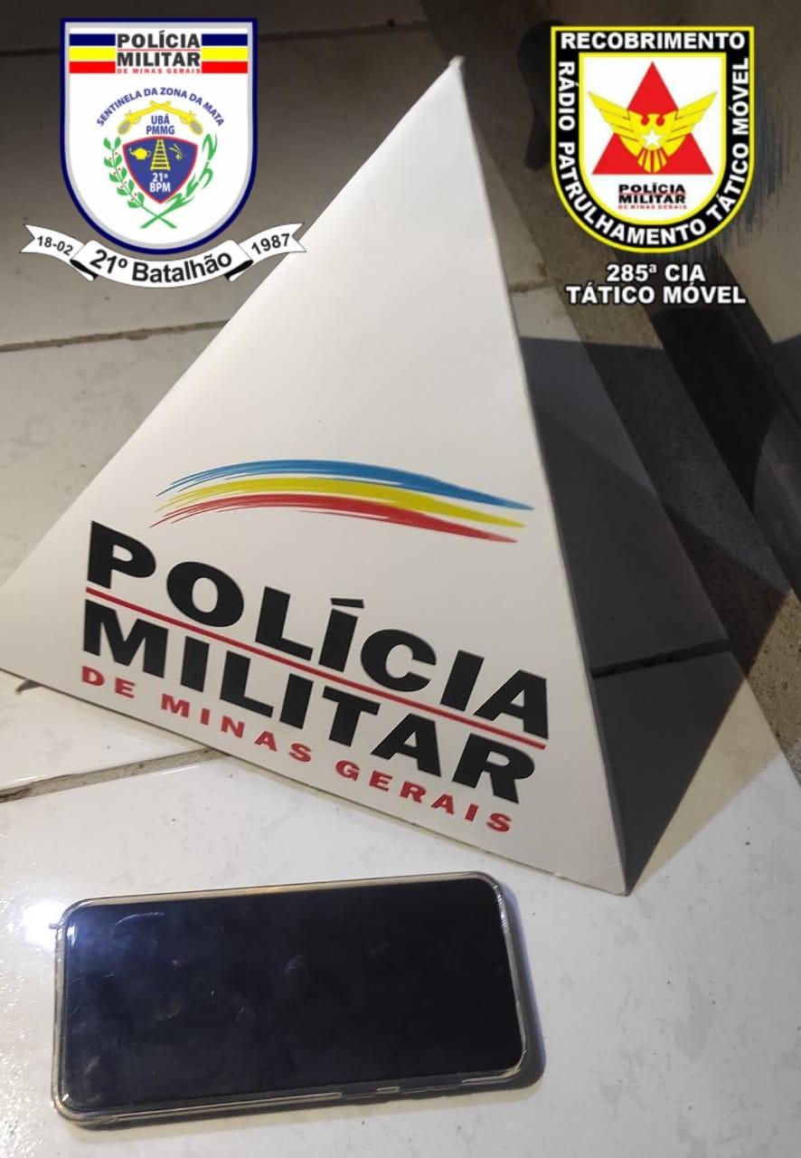Polícia Militar prende autor de furto na rodoviária de Ubá