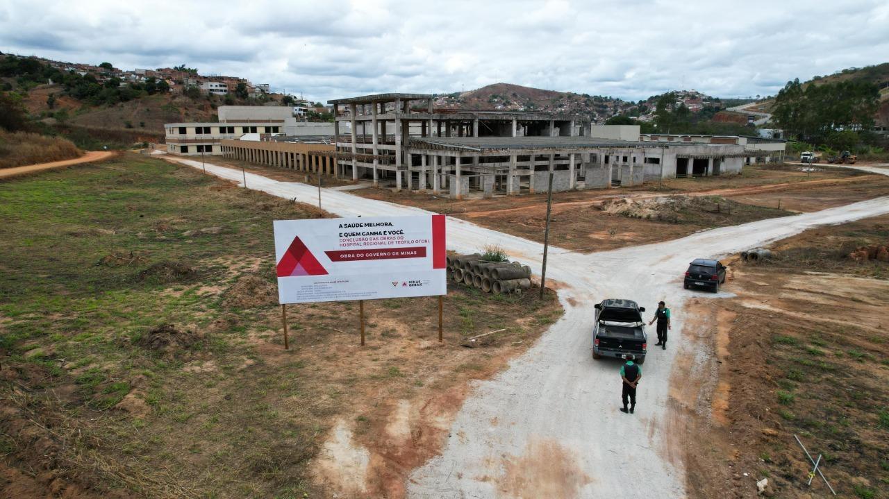 Retomada de obras dos hospitais regionais prevê mais de 1,4 mil novos leitos e 6,7 milhões de mineiros beneficiados