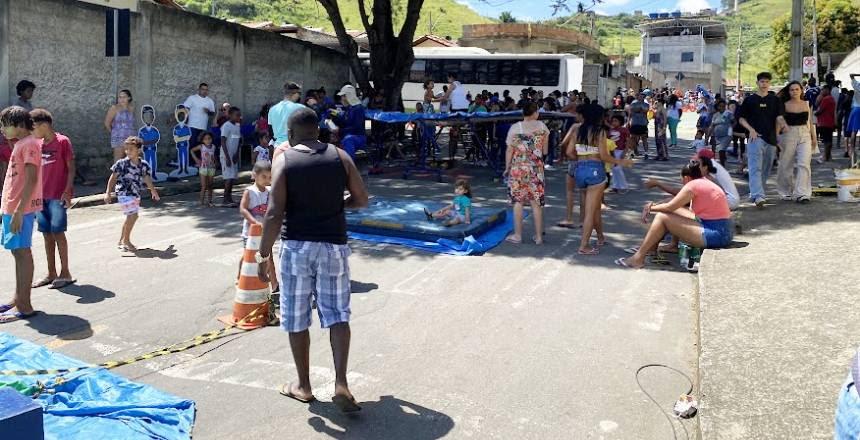 Rua de Brincar estreia no Parque das Águas